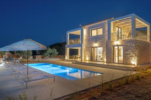 private pool villa  zakynthos tragaki
